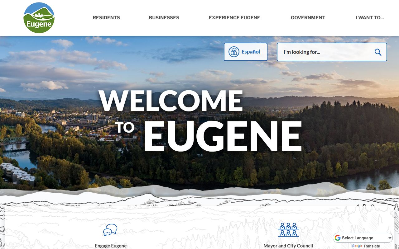 Eugene birth records resources from City of Eugene official website